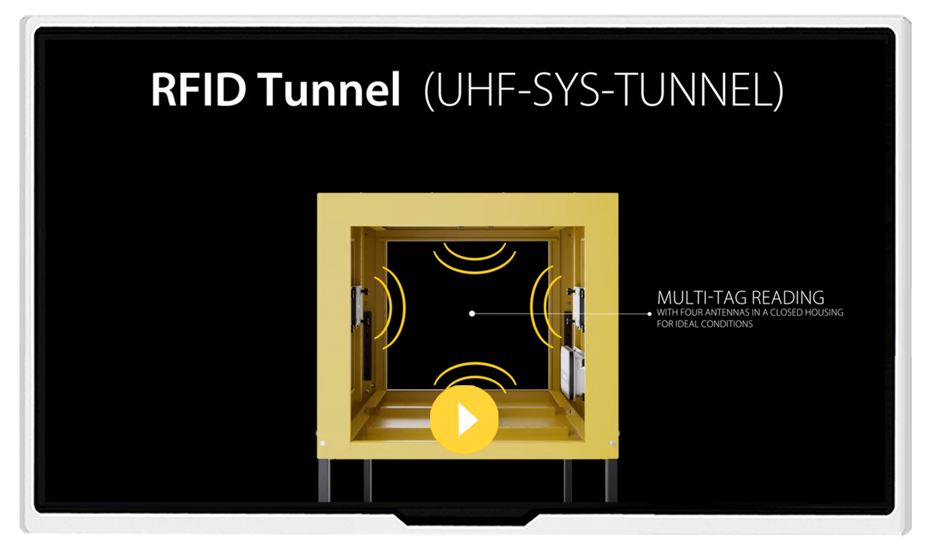 TURCK: RFID Tunnel Solution for Intralogistics (UHF-SYS-Tunnel)